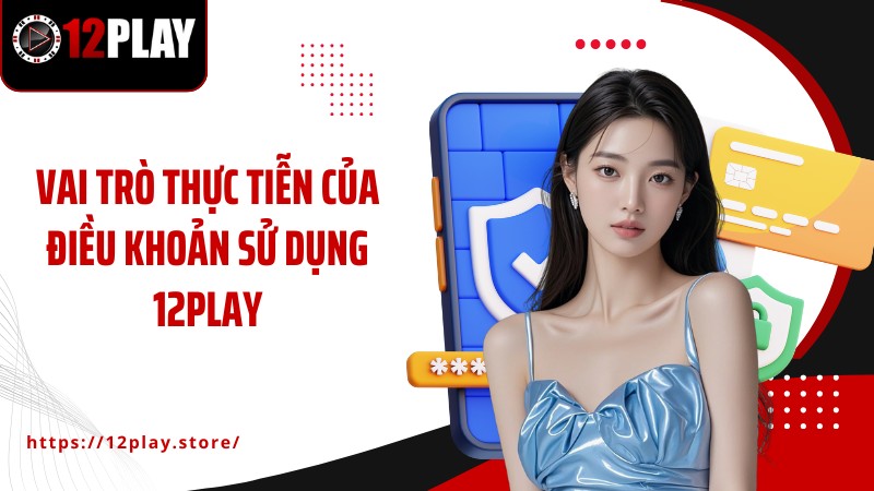 Điều Khoản Sử Dụng Vai trò thực tiễn của điều khoản sử dụng 12PLAY
